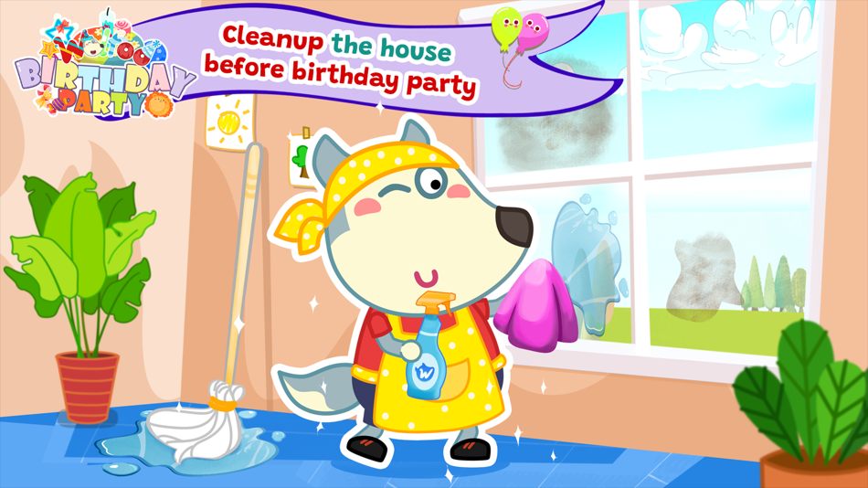 #5. Wolfoo's Birthday Party Plan (iOS) 由: WOLFOO LLC