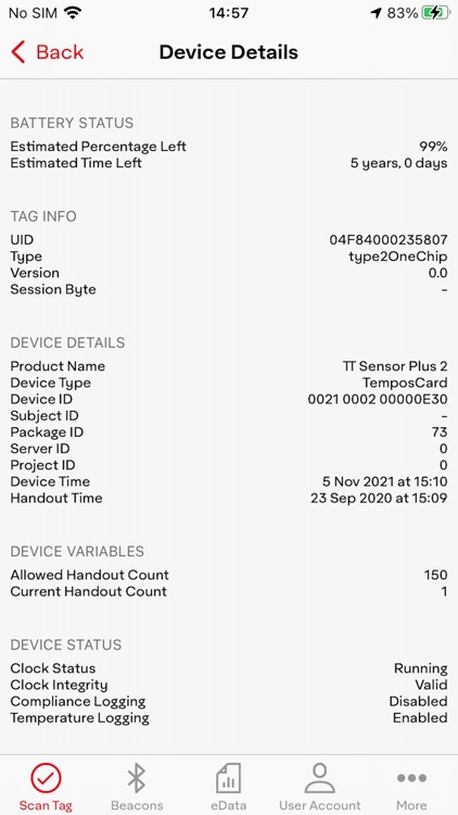 Avery Dennison TT Sensor Plus2 screenshot-4