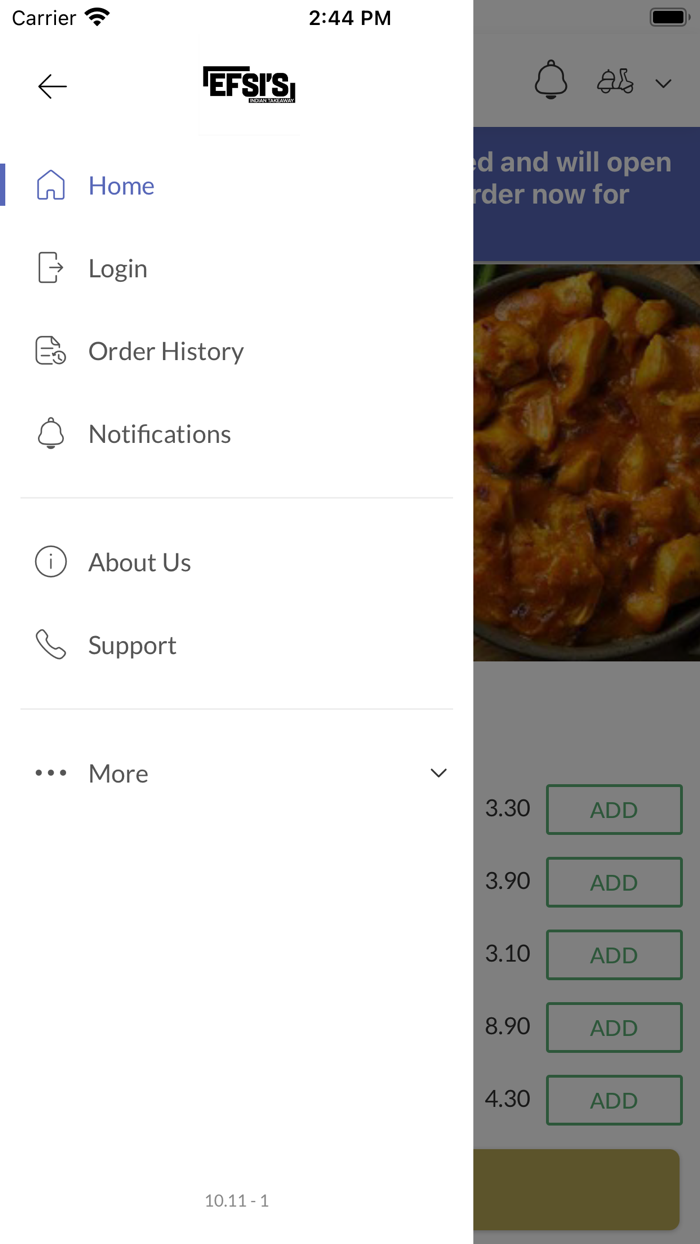 EFSI Indian Takeaway