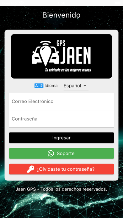 Jaen GPS PE Screenshot