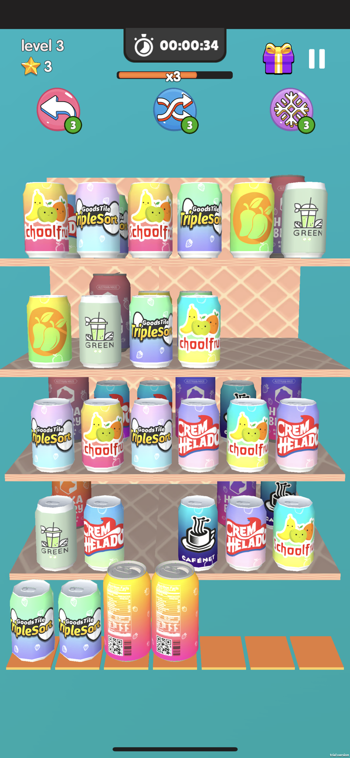 Triple Tile Goods Sort Master