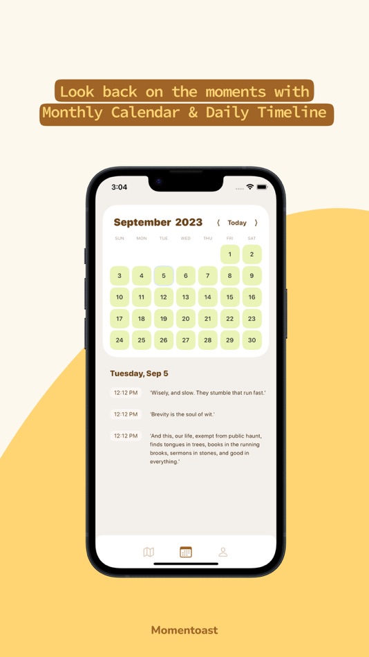 #3. Momentoast: Logbook&Journal (iOS) 由: 晓欣 刘