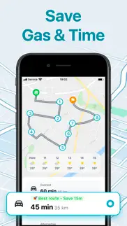 enroute: smart route planner iphone screenshot 1