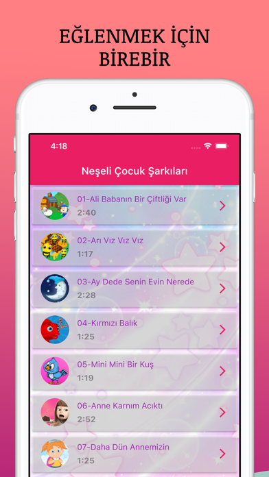 Çocuk Şarkıları -İnternetsiz- Screenshot