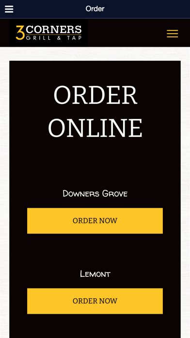 3 Corners Grill & Tap Screenshot