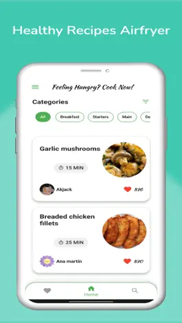 Game screenshot Healthy recipes Airfryer mod apk