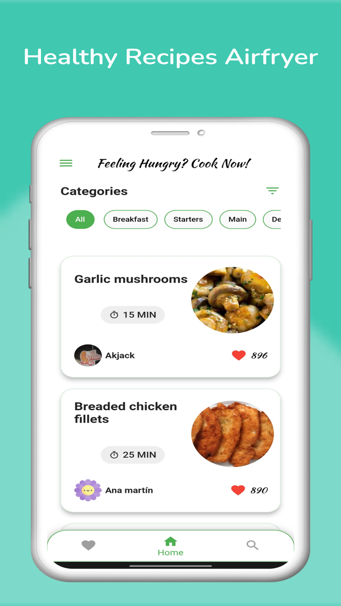 Healthy recipes Airfryer