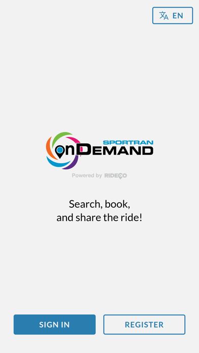SporTran OnDemand Screenshot