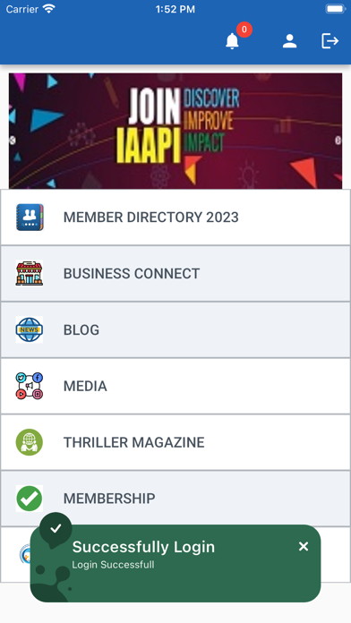 IAAPI Screenshot