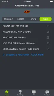 oklahoma state football iphone screenshot 4