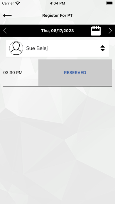 Pearl Physical Therapy Screenshot