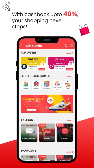 CashCry: CashBack & Gift cards Screenshot