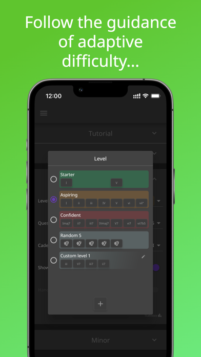 Chord X — Guitar Ear Training Screenshot