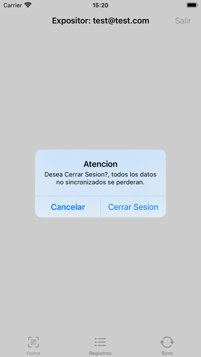 CCI Expositores Screenshot