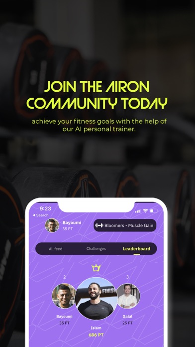 Airon Fitness Screenshot