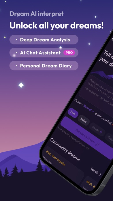 The Dream meanings journal AI Screenshot