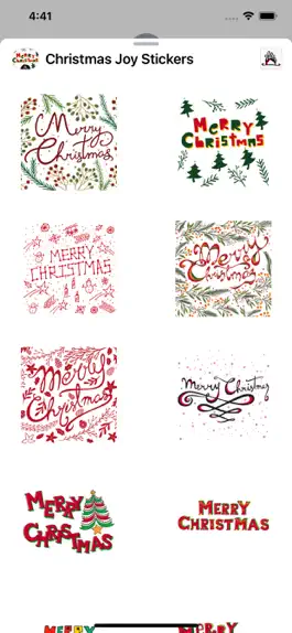Game screenshot Christmas Joy Stickers apk