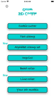 3d cookie cutter iphone screenshot 1