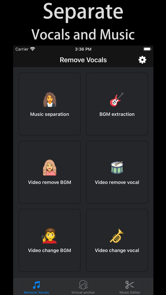 Remove Vocals-vocal extractor