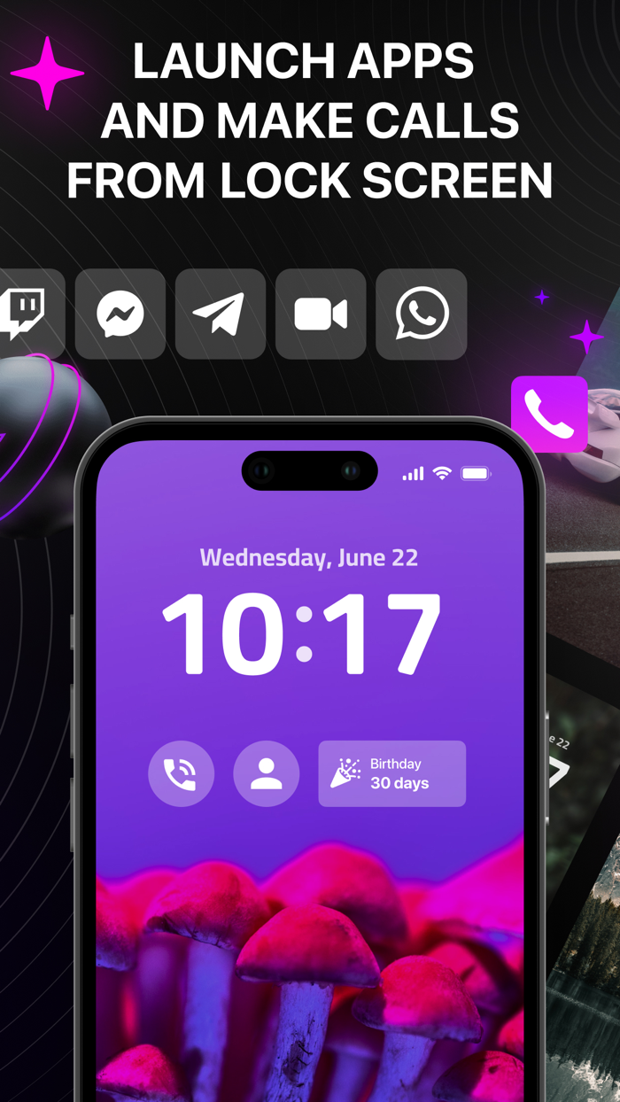 Lock Screen Widgets and Themes