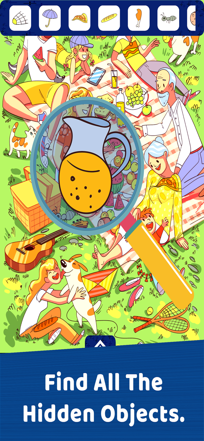 Hidden Objects  Puzzles Game