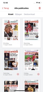 Gazet van Antwerpen screenshot #5 for iPhone