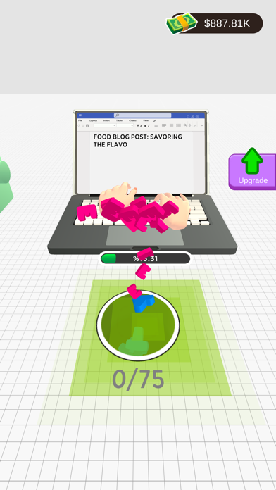 Typing Hole Screenshot