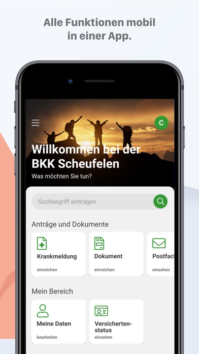 Screenshot #2 pour BKK Scheufelen App