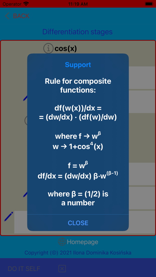 #7. DifferentiationCalculator (iOS) 由: Ilona Kosinska