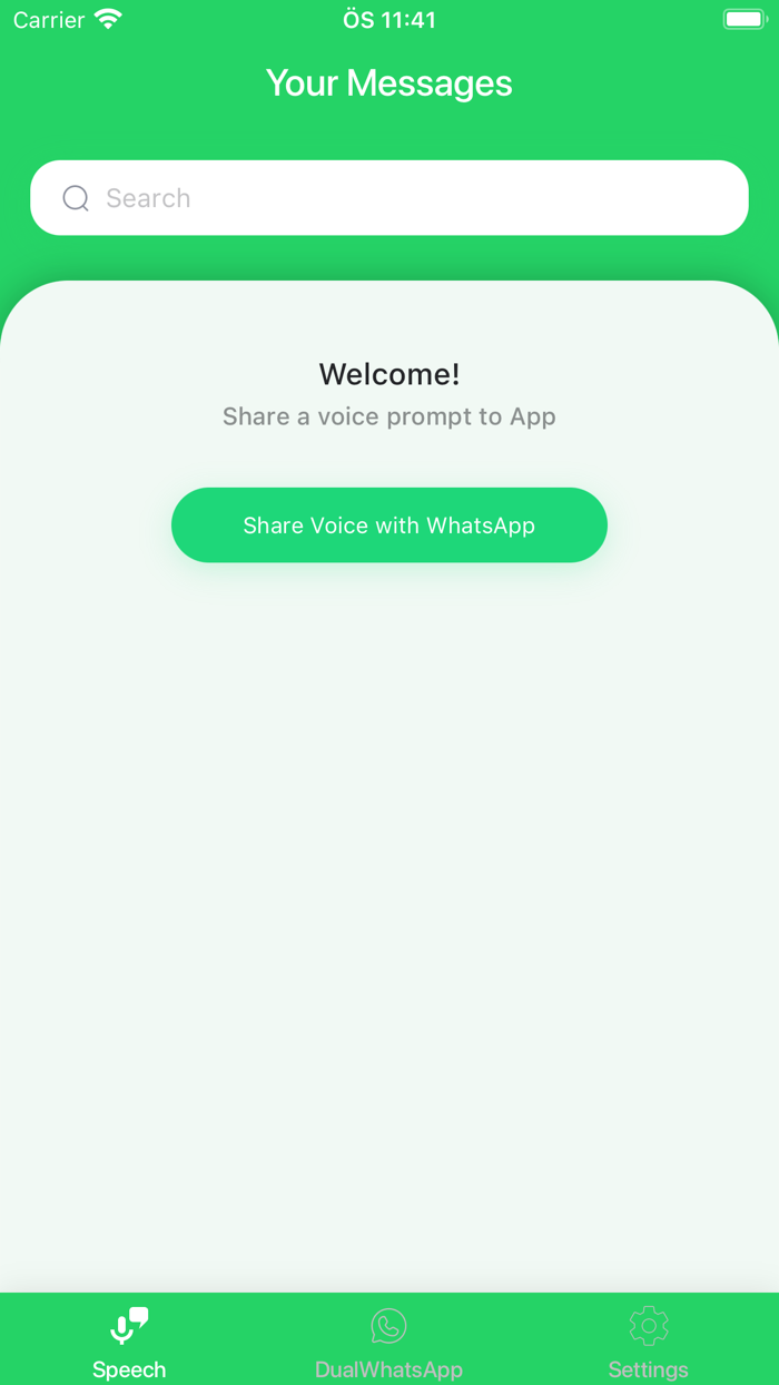 Audio2Text for Whatsapp