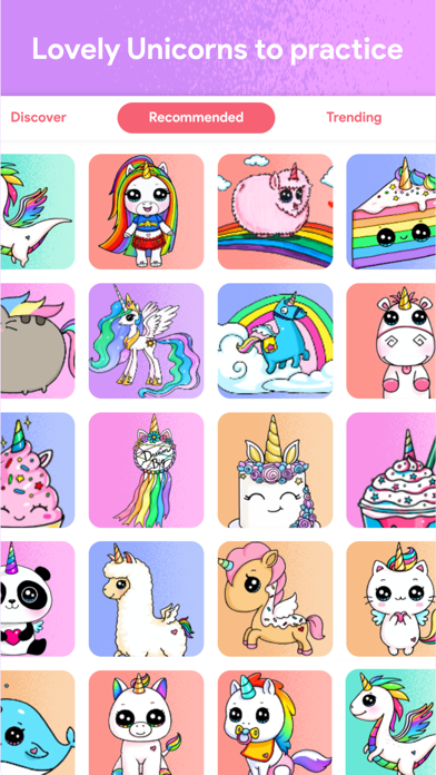 DrawCutie - Draw Cute Girls Screenshot