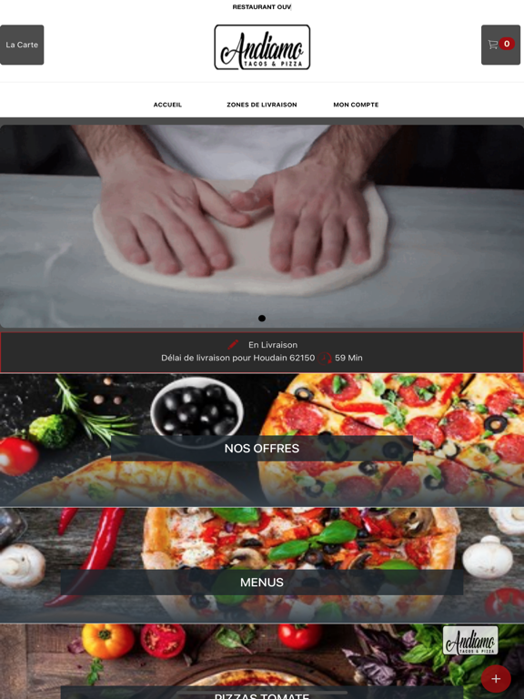 Screenshot #5 pour Andiamo Pizza Bruay