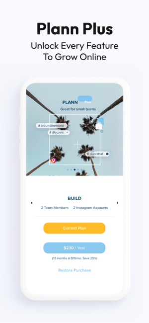 ‎Plann: Preview for Instagram Screenshot