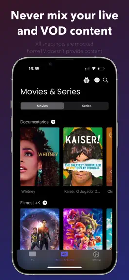 Game screenshot homeTV IPTV Player apk