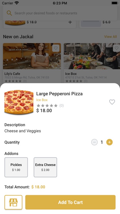 Jackal - Food Delivery App screenshot-3