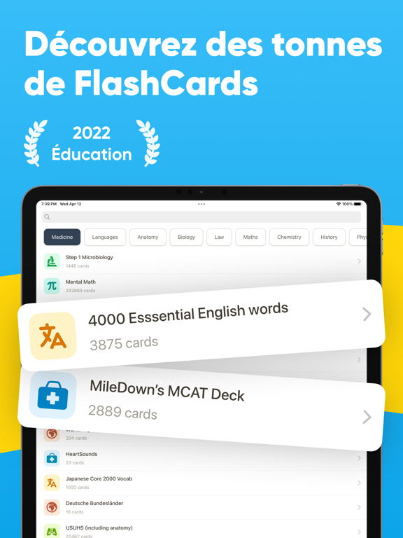 Screenshot #5 pour Anki FlashCards Fiche Revision