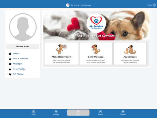 Air Buddies Pet Services iPad screenshot