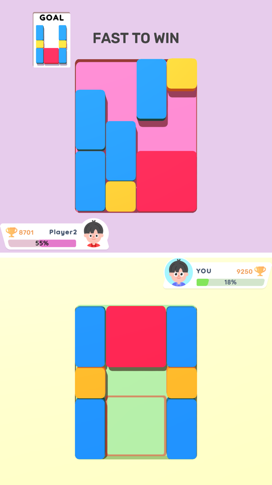 #1. Block Slide 3D! (iOS) 由: Munkhbat Demberel