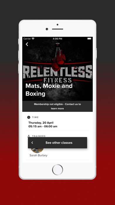Relentless Fitness LV Screenshot
