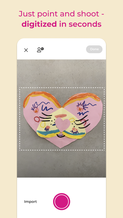 FridgeArt Kids Art Scanner Screenshot