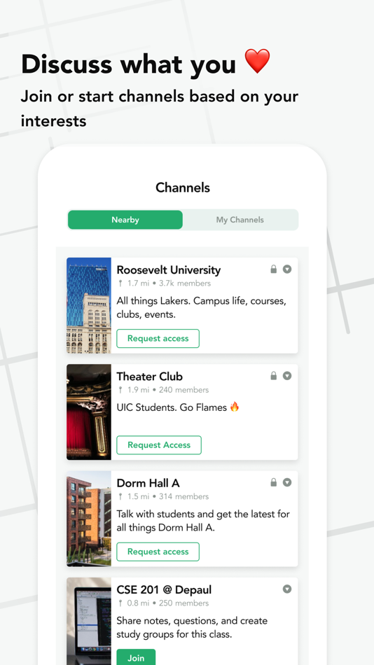 #3. Circa - Local convos & groups (iOS) 由: Verse Labs LLC