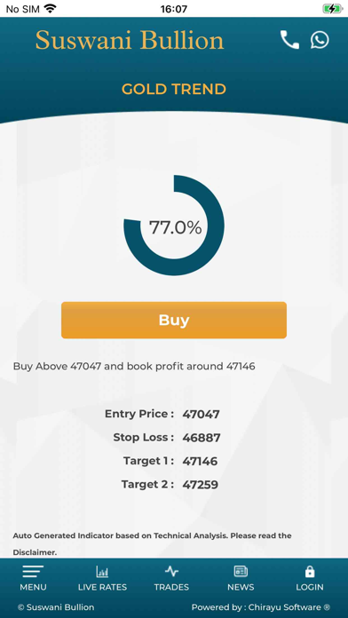 Suswani Bullion-Vinith Surana Screenshot