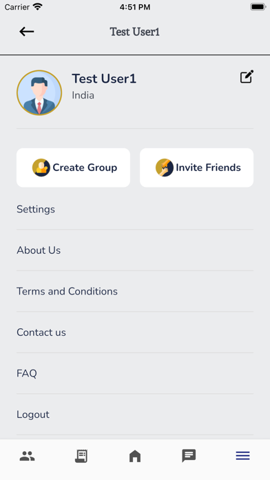STC Social App Screenshot