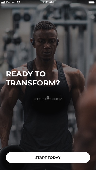 Start Today App Screenshot
