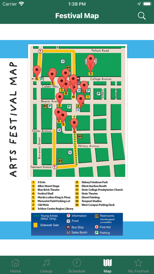 #8. CPFA - Arts Fest (iOS) 由: The Central Pennsylvania Festival of The Arts Inc