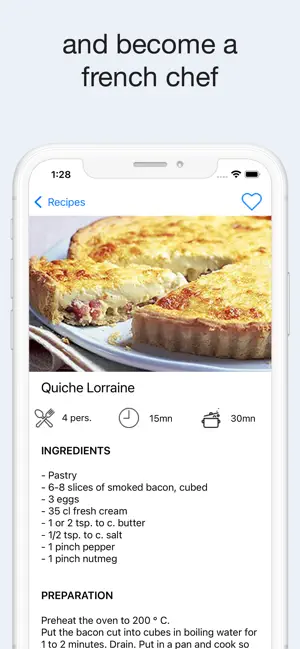 Delicious French recipes screenshot 4