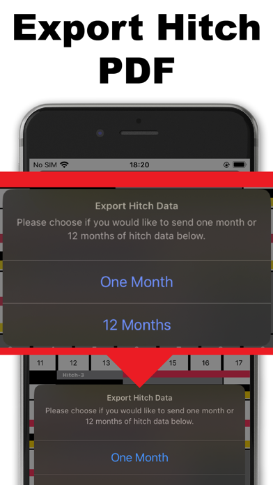 Oilfield Calendar for Hitch Screenshot