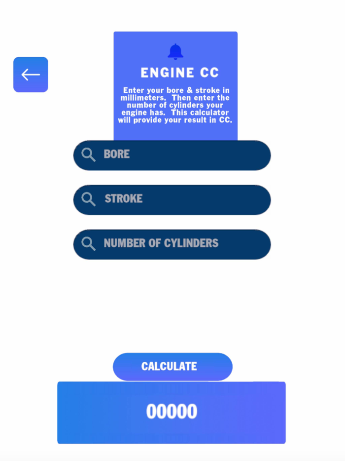 P2R Racing Calculators