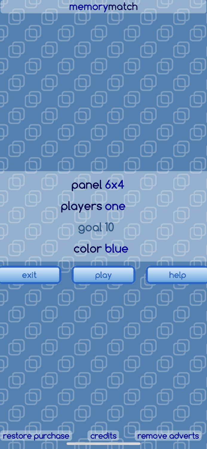 Memory Match for OneandTwo