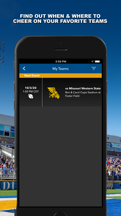 UNK Athletics Screenshot